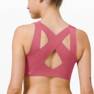 Enlite bra front zip cherry tint 34DD